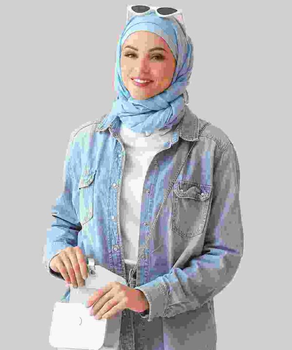 Solid Casual Denim Shirt