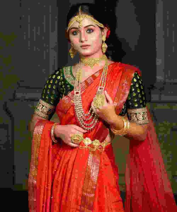 Traditional Bridal Saree